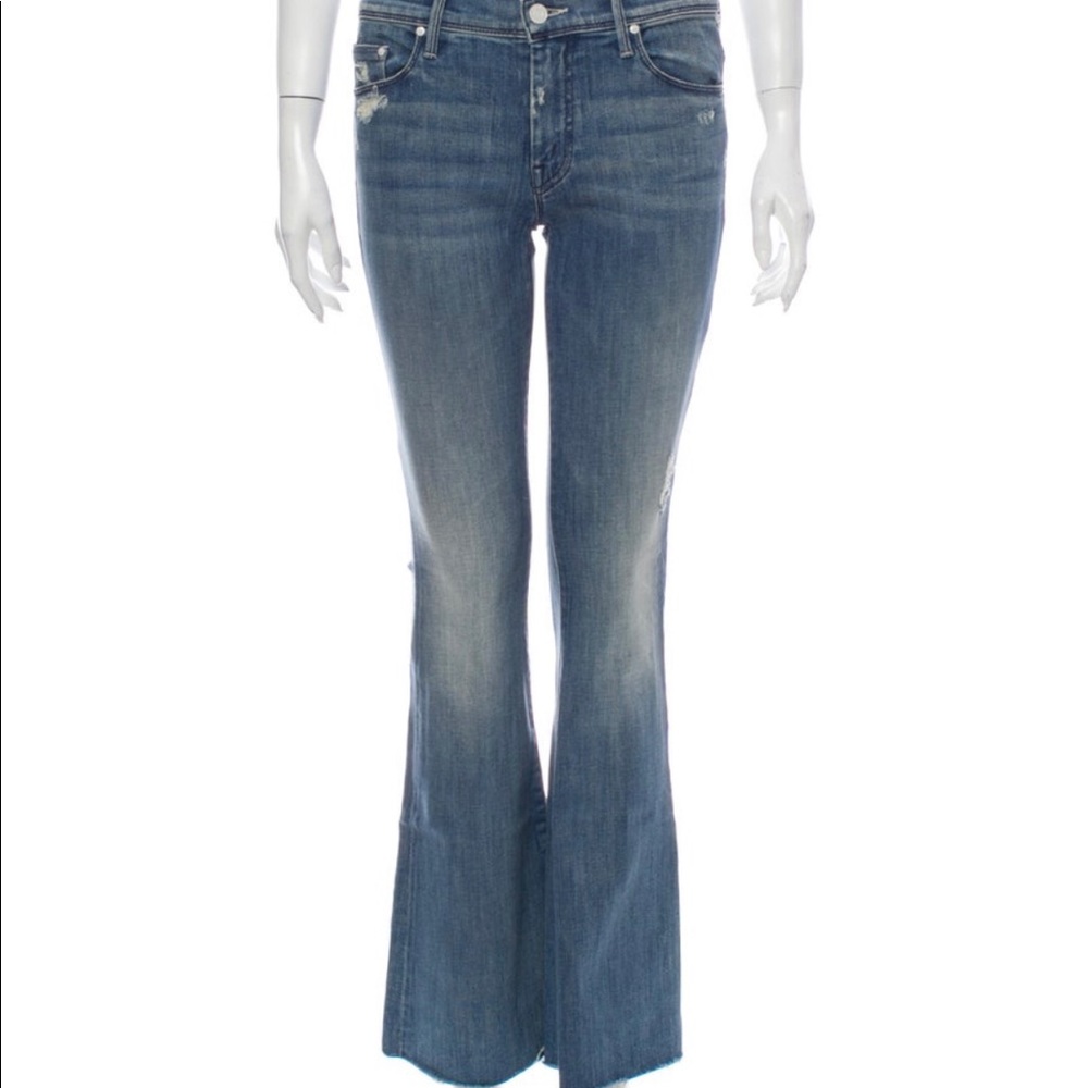 Mother The Weekender Graffiti Girl Jeans